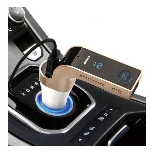 Transmisor Fm Auto Reproductor Usb Pendrive Bluetooth