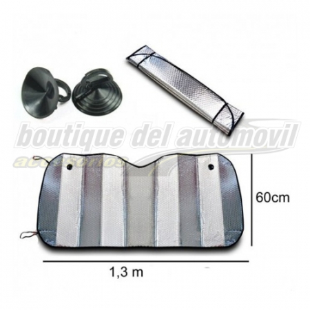 Cortina Parasol Metalizada Aluminio para Auto