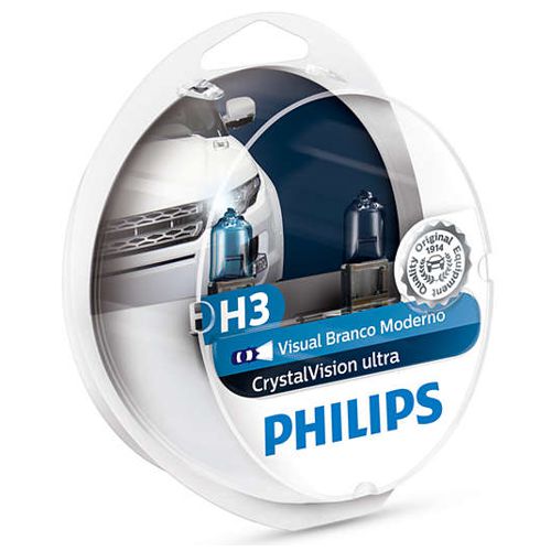 Lámparas Philips H3 Crystal Vision