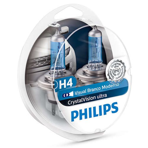 Lámparas Philips H4 Crystal Vision