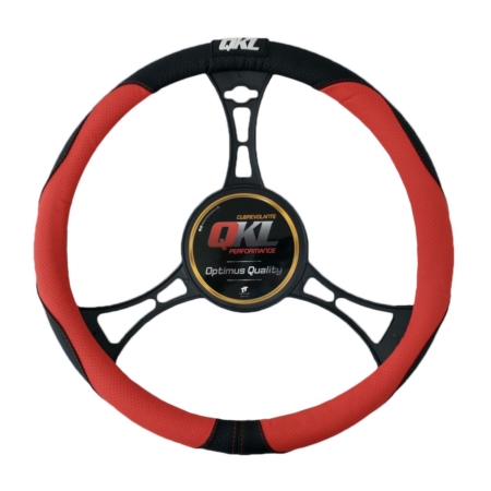 Funda volante MOMO Tuning negro/rojo | OCC Sport